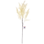 Искусственные цветы «Волшебная трава» 80см цвет белый