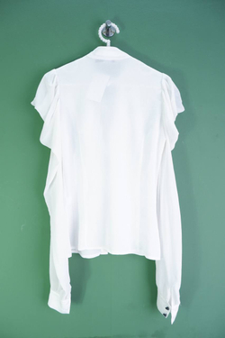 Блузка Shendel с контрастной строчкой, маркировка 36, визуально 42 размер