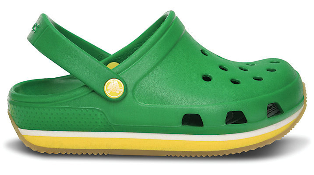 Сабо Kids Crocs Retro Clog Kelly Green / Yellow