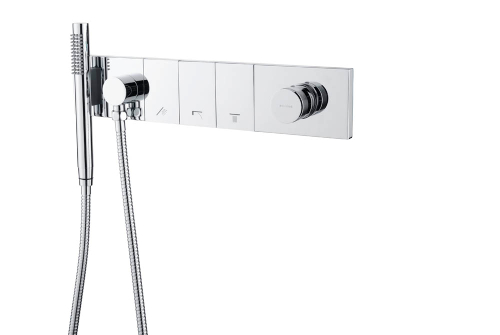 Смеситель ZODIAC с ручным душем CHROME