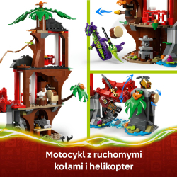 Конструктор LEGO Ninjago 71857 Битва ниндзя: домик на дереве с транспортом — фото 9