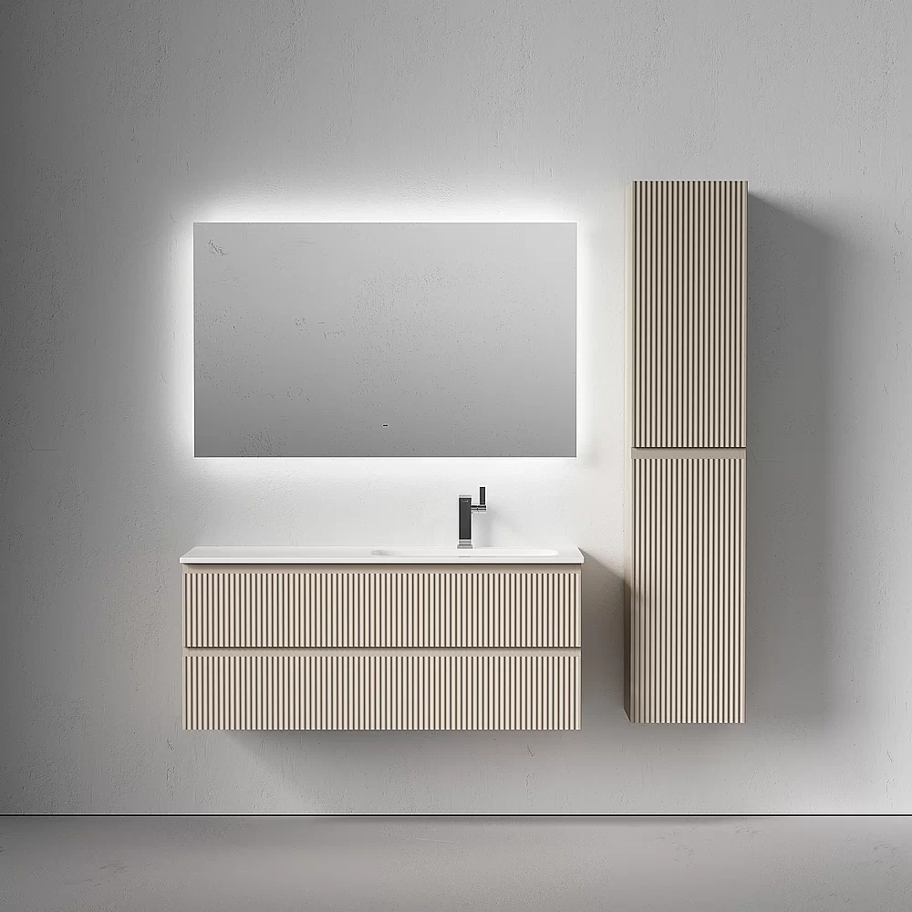 Тумба с раковиной Sancos Snob R SNR120CE 120 Beige Soft
