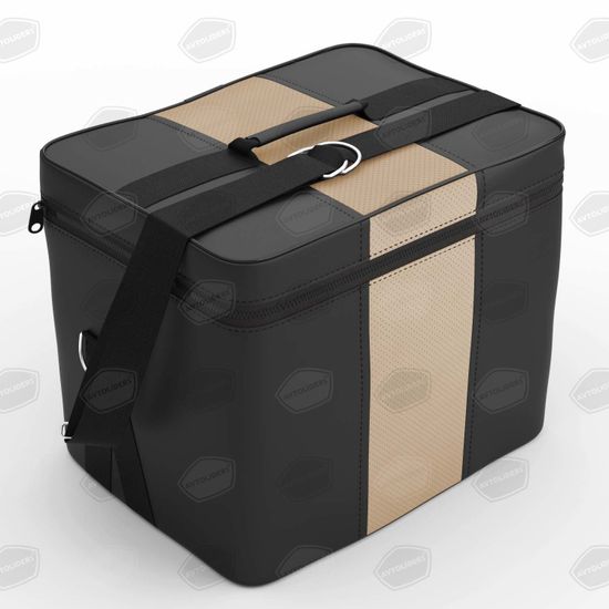 Автомобильная сумка-органайзер в багажник из экокожи