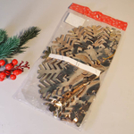 Украшение новогоднее из фольги "Снежный шар" d30см, шампань