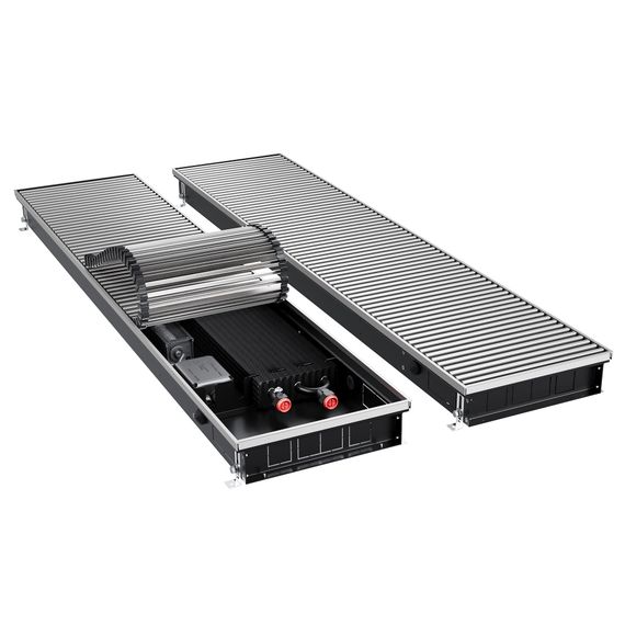 Конвектор внутрипольный Royal Thermo ATRIUM TURBO-80/300/2400-DG-U-NA