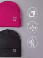 Шапки для девочки осенние набор