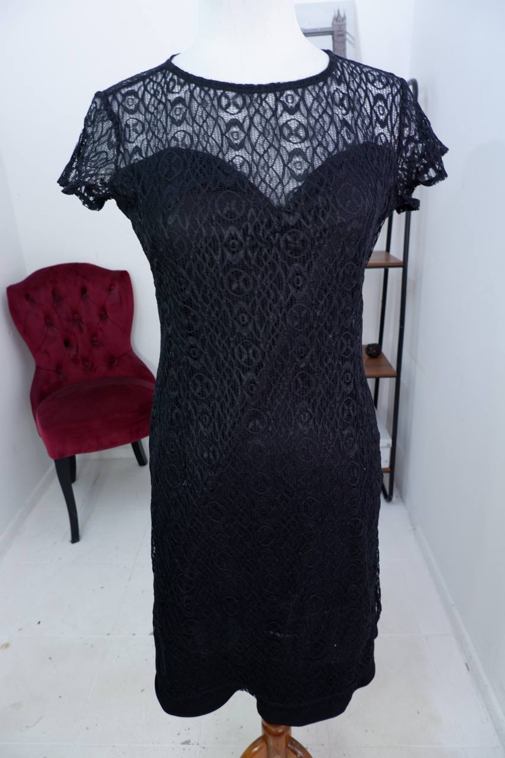 Платье Adl ажурное, маркировка L, визуально на 46 размер