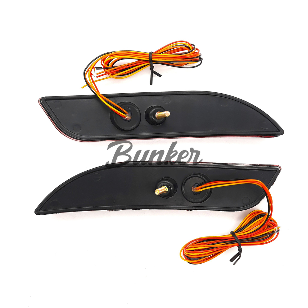 Катафоты LED в задний бампер на LADA PRIORA 2