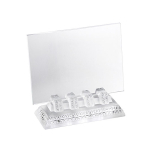 Подставка для фото New York прозрачная Lalique