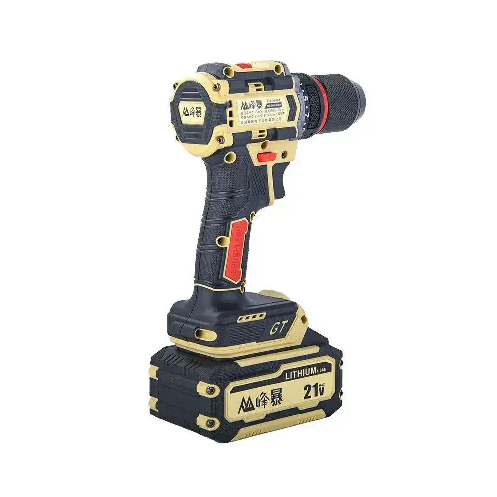 FengBao, аккумуляторная дрель-шуруповерт 21-13, 21В, без АКБ, без ЗУ, в кейсе