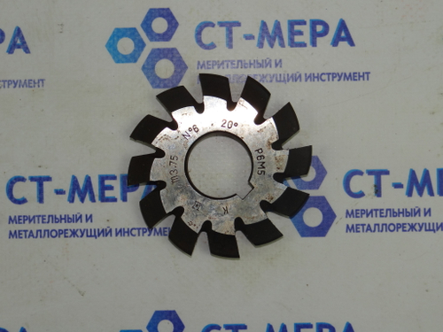 Фреза модульная М3,75 №6 (Р6М5) z=12