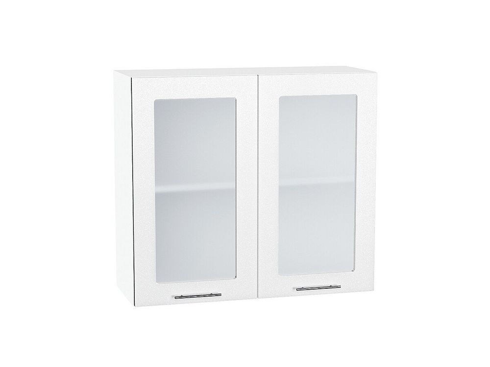 Шкаф верхний с 2-мя остекленными дверцами Валерия-М