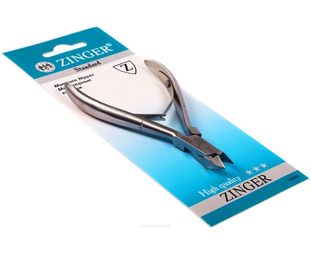 Zinger Кусачки маникюрные для кожи Standard В-002-FD (матовые)