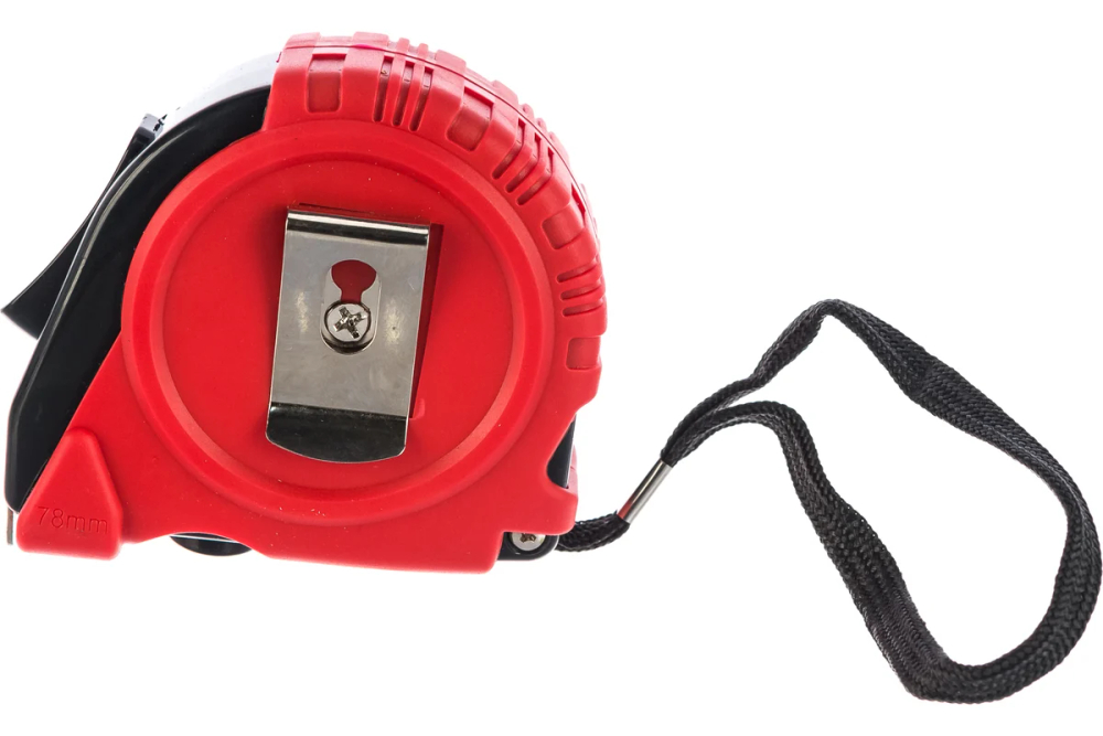 Рулетка Rubber, 5 м х 19 мм, обрезиненный корпус// Matrix (Матрикс)