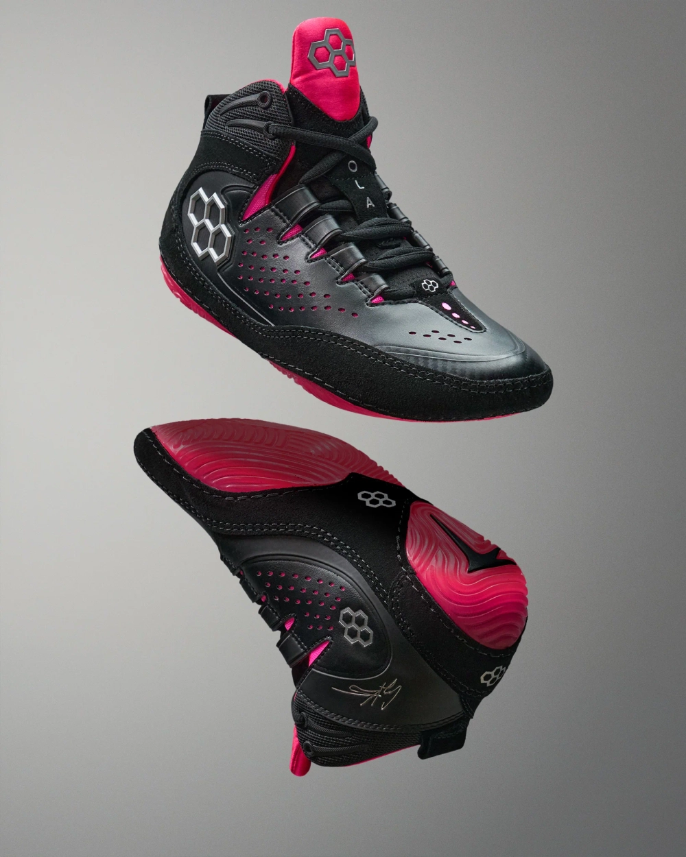 Борцовки RUDIS KOLAT ADULT WRESTLING SHOES - VOLT PINK