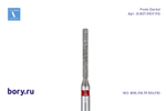Бор алмазный красный Frank Dental типа FG - D.837.010.F.FG