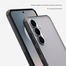 Противоударный чехол тонированный прозрачный для Samsung Galaxy S25 FE, серия Super Frosted Shield Pro от Nillkin