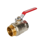 Кран шаровой полнопроходной ROMMER - 2" (ВР/НР, PN32, ручка-рычаг)
