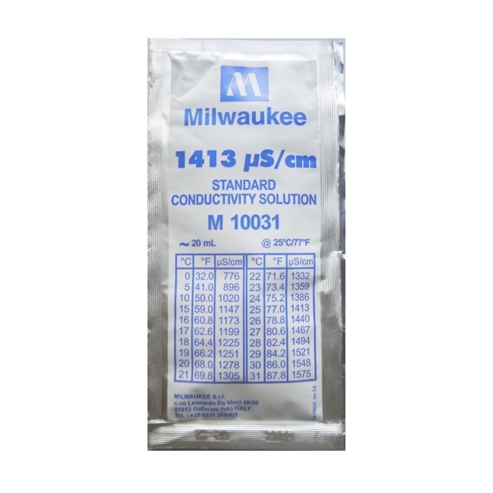Калибровочный раствор TDS 1413 µS/cm Milwaukee 20мл