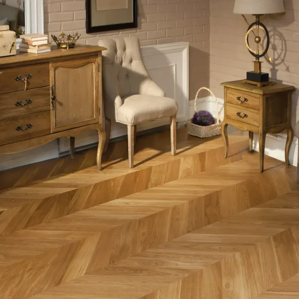 Инженерный паркет Coswick Дуб Натуральный (Natural) Шелковое масло