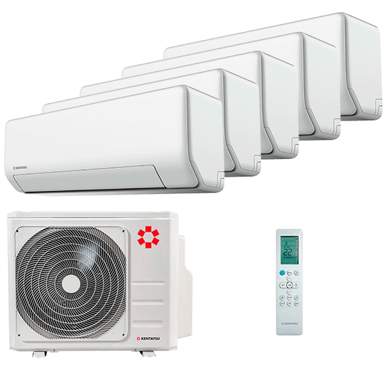 Мультисплит система на 5 комнат Kentatsu KMGP26HZRN1 x 5 / K5MRB120HZRN1