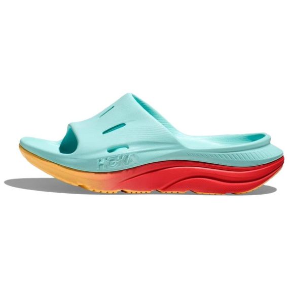 Hoka One One Ora Recovery Slide 3 'Blue Red'