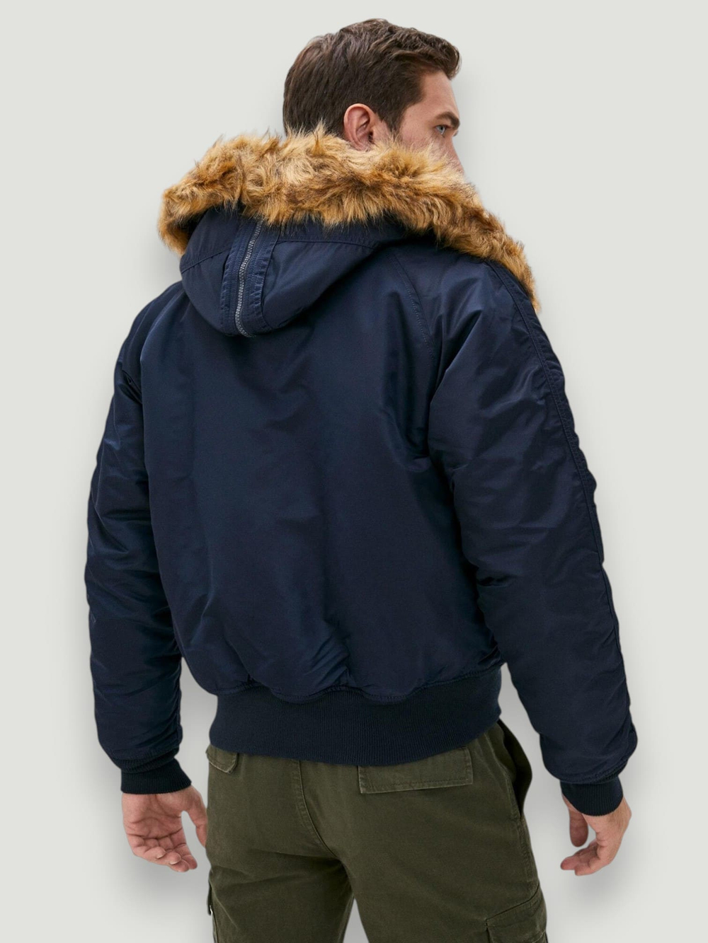 Alpha N-2B Flight Jacket (т.синяя - r.blue)