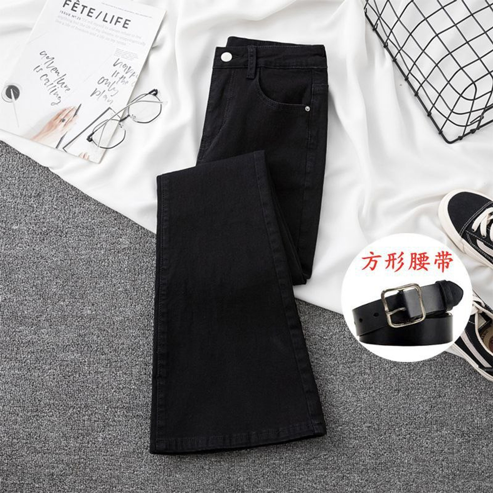 :енские джинсы-клеш