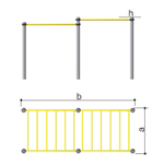 Спортивное оборудование с рукоходами Romana 501.23.01