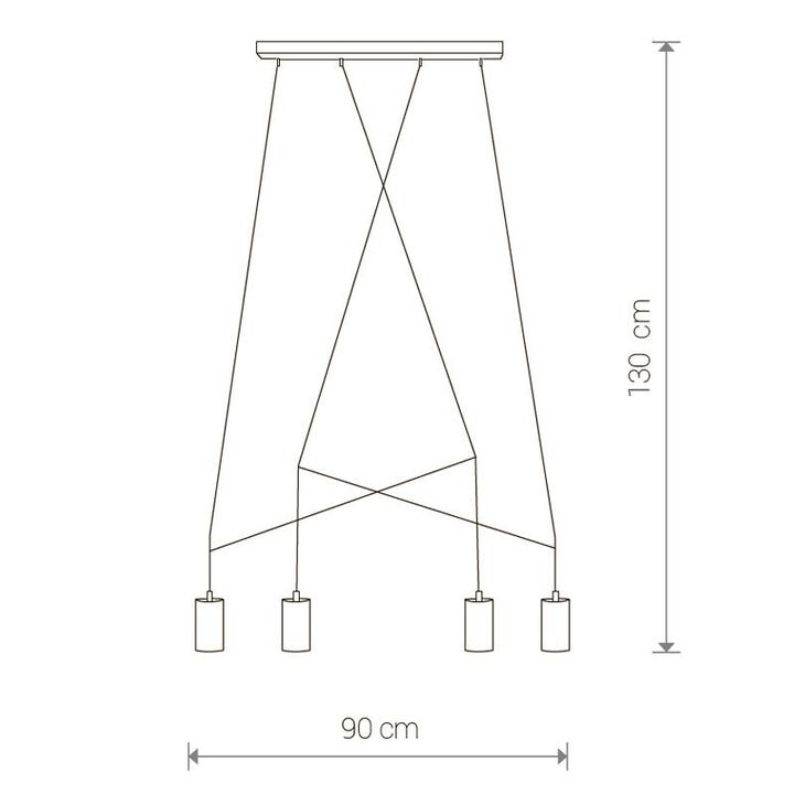 Подвесная люстра Nowodvorski Imbria 7957