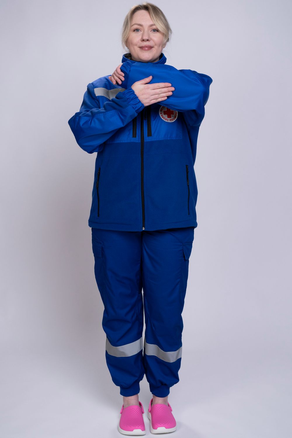 Толстовка флисовая женская Скорая помощь Medicline