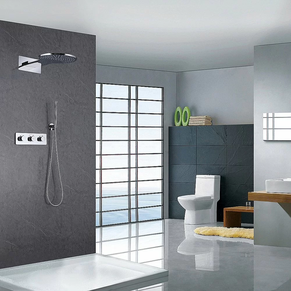 Душевая система ABBER Wasser Kreis AF8151 хром