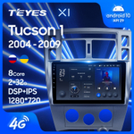 Teyes X1 9" для Hyundai Tucson 1 2004-2009