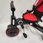 Трехколесный велосипед Luxmom 368 3 колесный складной (красный)