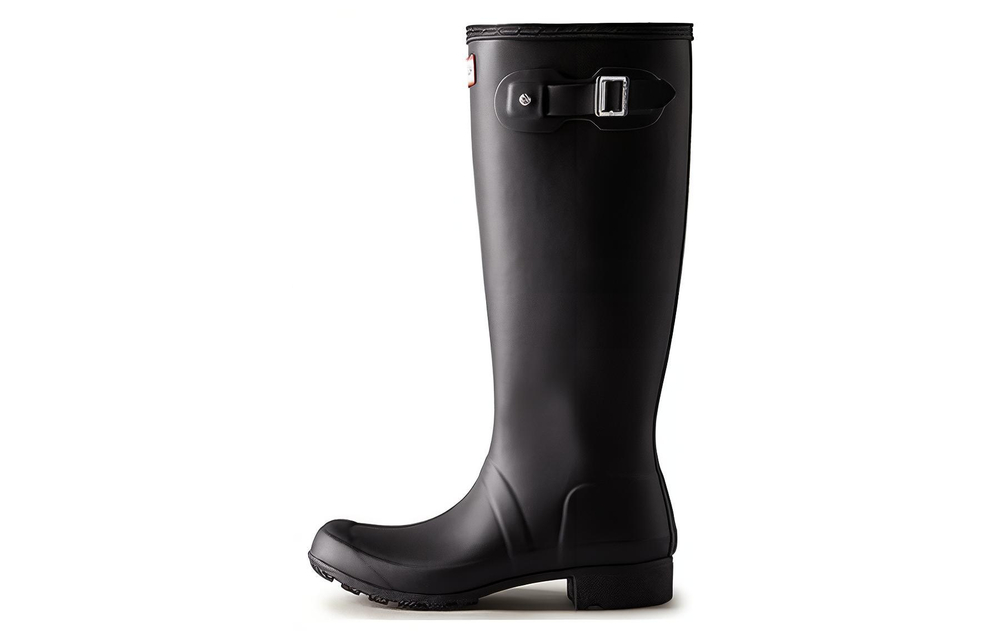 HUNTER Cushioning Slip Resistant Rain Boots Women"s Black