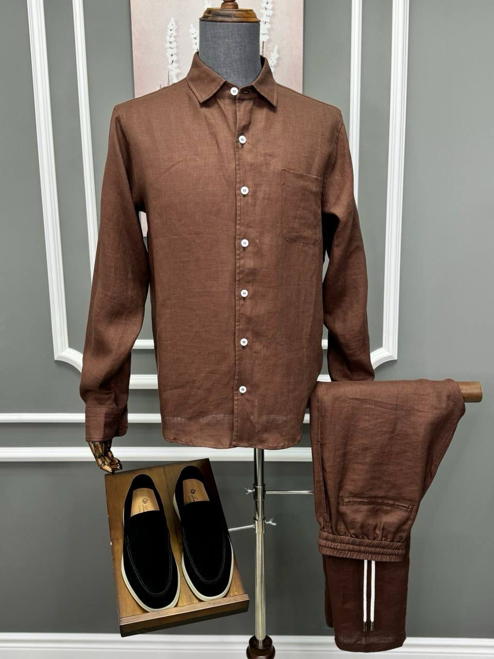 Костюм льняной Loro Piana