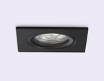 Светильник встраиваемый TN102456 BK черный GU5.3 85*85*28
