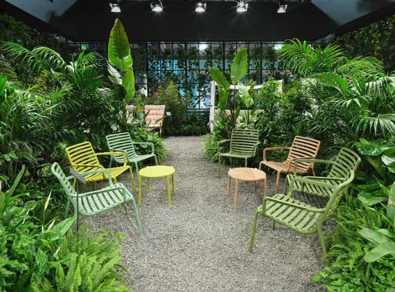 Уличное кресло Doga Relax грушевое