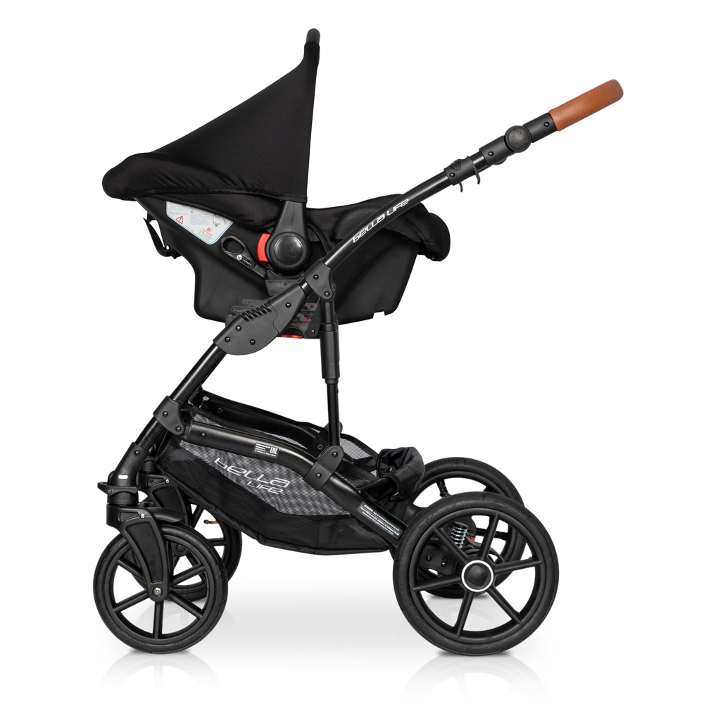 Коляска  BELLA LIFE (3 в 1) (RIKO BASIC) 05 Mokka (коричневый)
