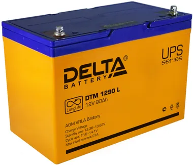 Аккумуляторы Delta DTM 1290 L - изображение 1 Аккумуляторы Delta DTM 1290 L - фото 1