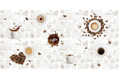 Панель стеновая декоративная ПВХ Грейс 964х484мм Мозаика Бодрое утро