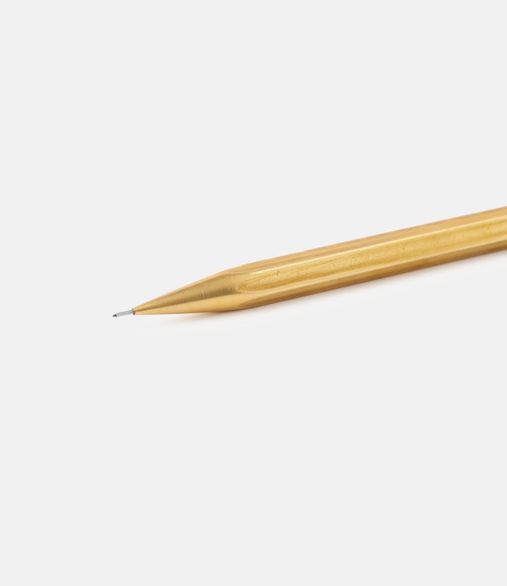 Nicholas Hemingway Brass Hex Mechanical Pencil — механический карандаш из латуни