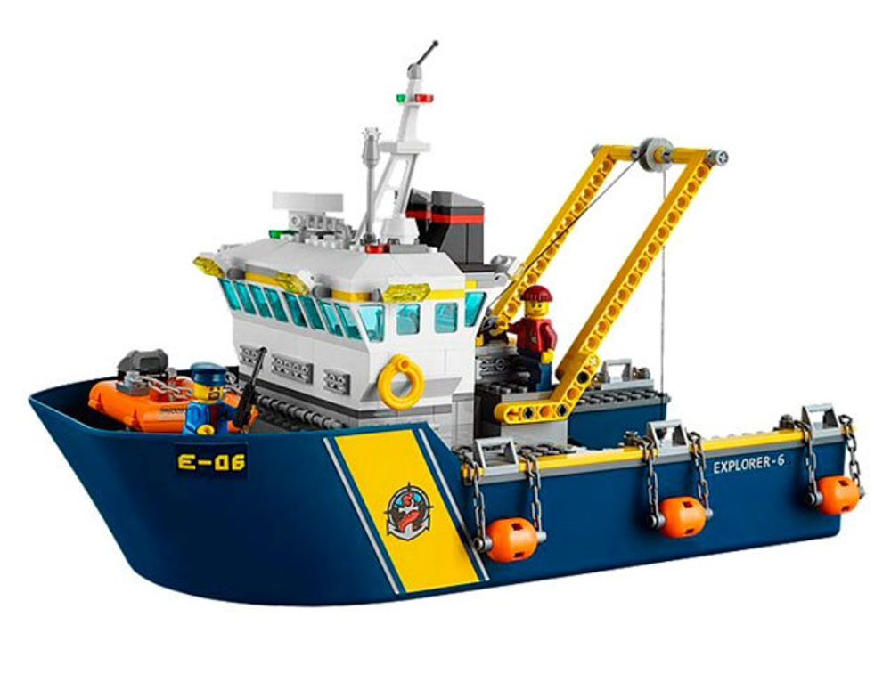 LEGO City: Корабль исследователей морских глубин 60095 — Deep Sea Exploration Vessel — Лего Сити Город