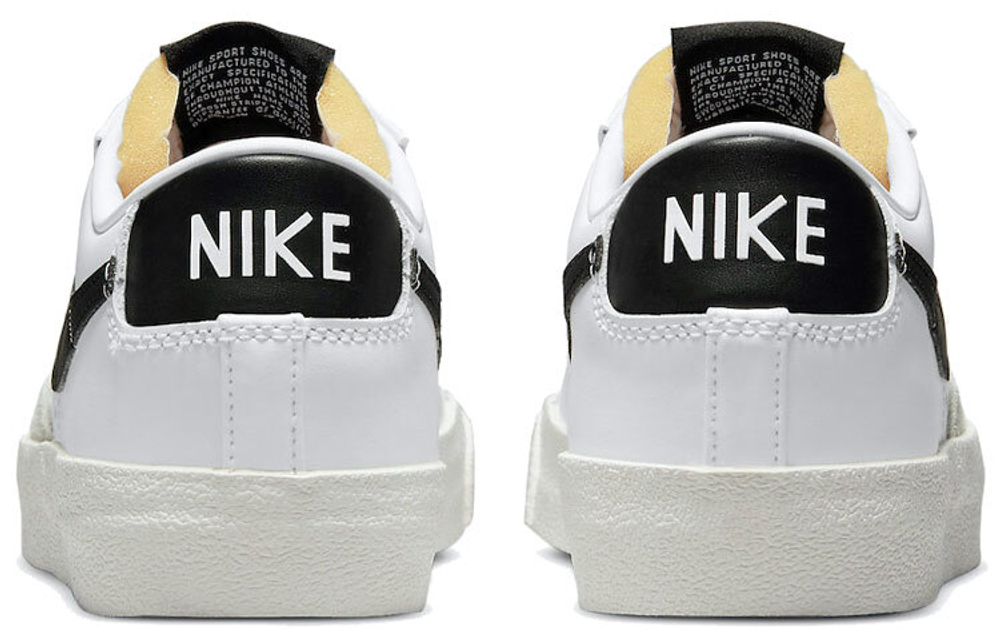 Кроссовки Nike "White And Black" (Женская размерная сетка)