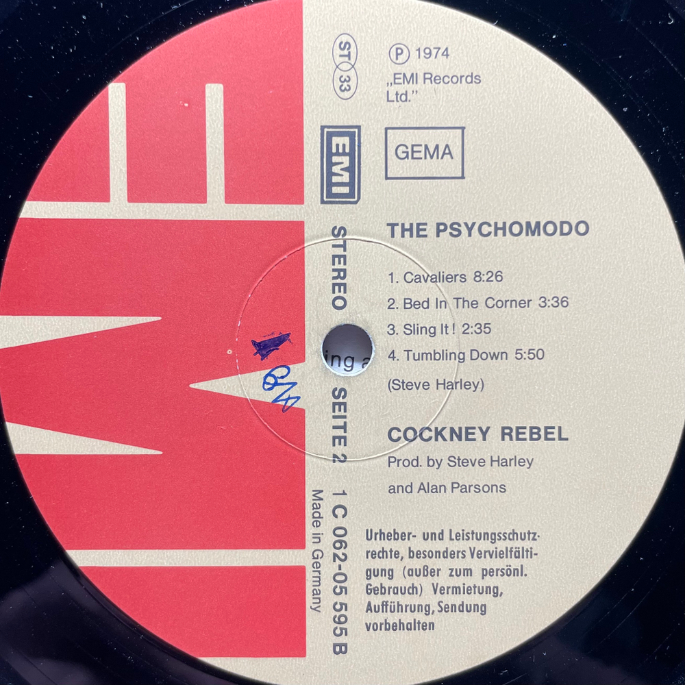 Cockney Rebel - The Psychomodo (Германия 1972г.)