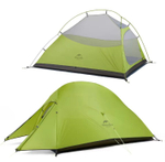 Палатка Naturehike Cloud Up 2-местная, алюминиевый каркас, зеленая