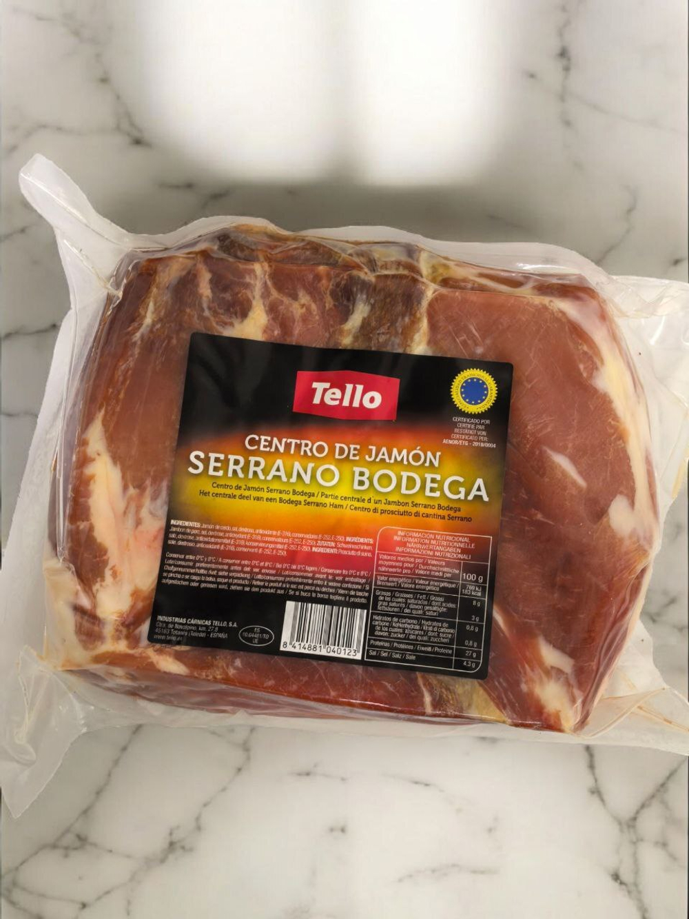 Хамон полублок Tello