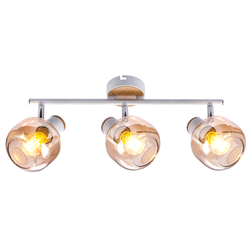 Светильник настенно-потолочный спот Rivoli Kalisto 7025-703 3 х E14 40 Вт поворотный | Rivoli