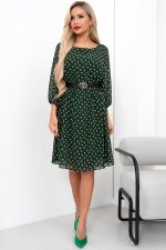 Платье Энджи (зеленый)-52р-р Р11-2015/2 Nikol