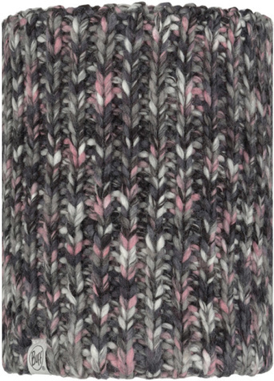 Вязаный шарф-труба с флисом детский Buff Neckwarmer Knitted Polar Lera Castlerock Grey